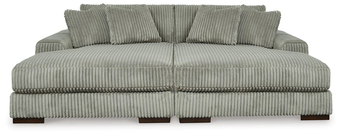 Bawley Super Chaise in Fog