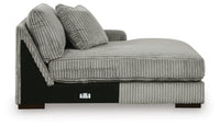 Bawley 3-Piece Sectional with Chaise in Fog II