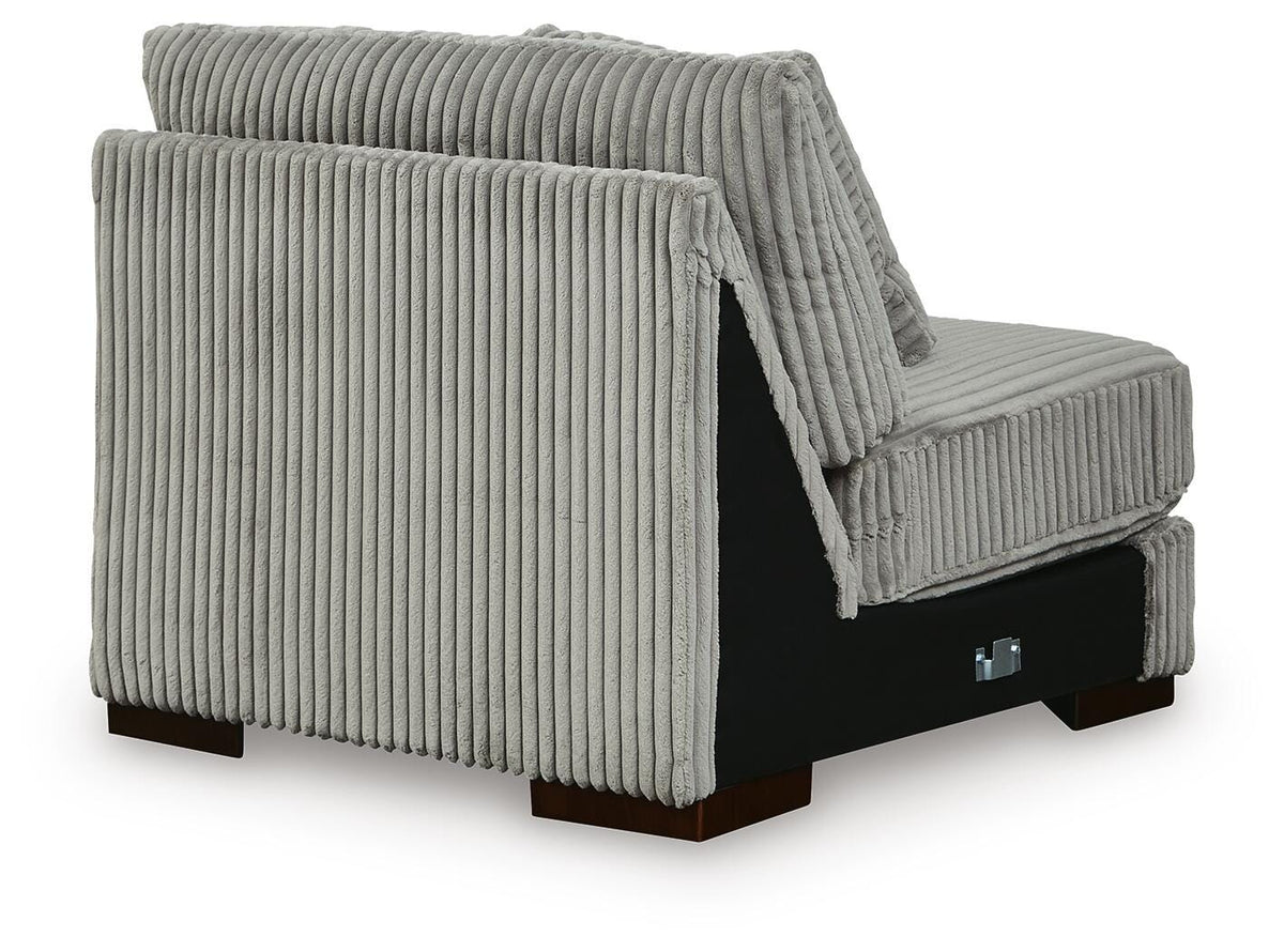 Bawley 3-Piece Sectional with Chaise in Fog II