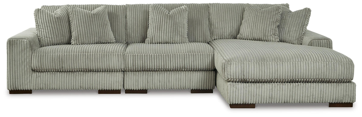 Bawley 3-Piece Sectional with Chaise in Fog II