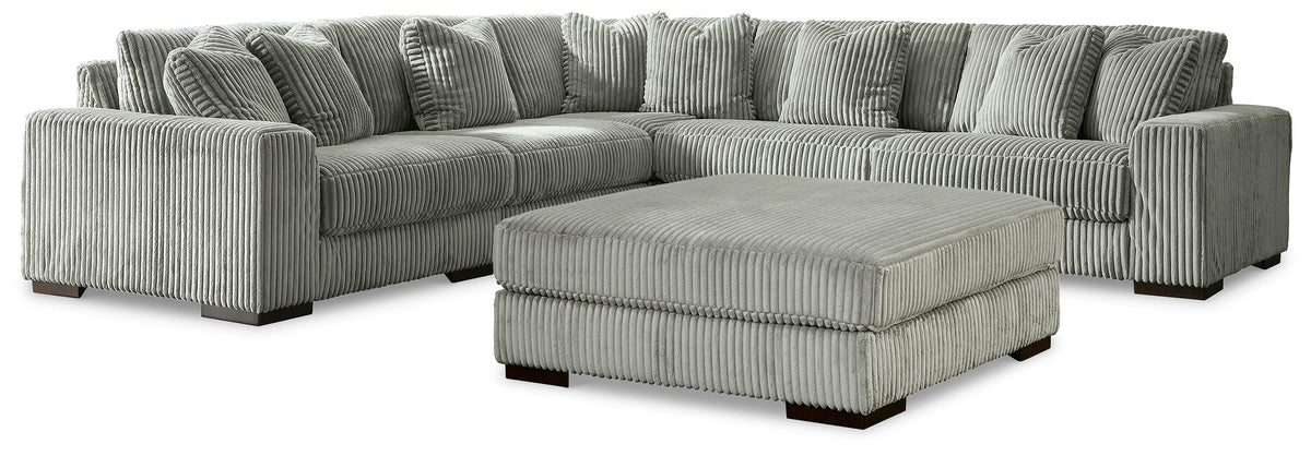Bawley 5-Piece Sectional and Ottoman
