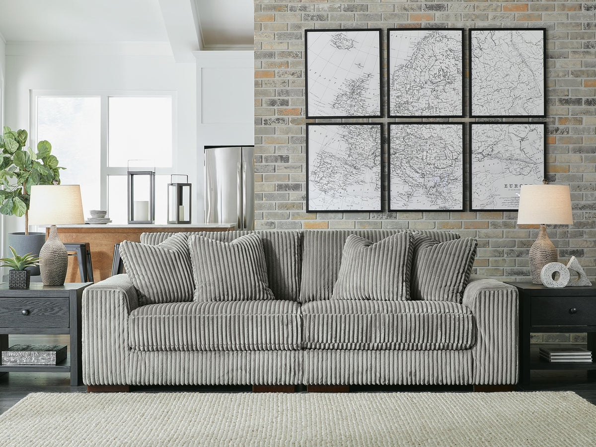 Bawley 2-Piece Sectional Sofa in Fog
