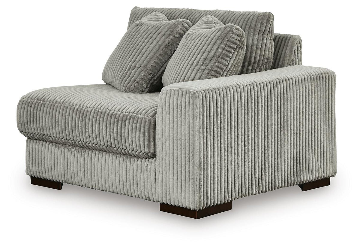 Bawley 3-Piece Sectional Sofa in Fog