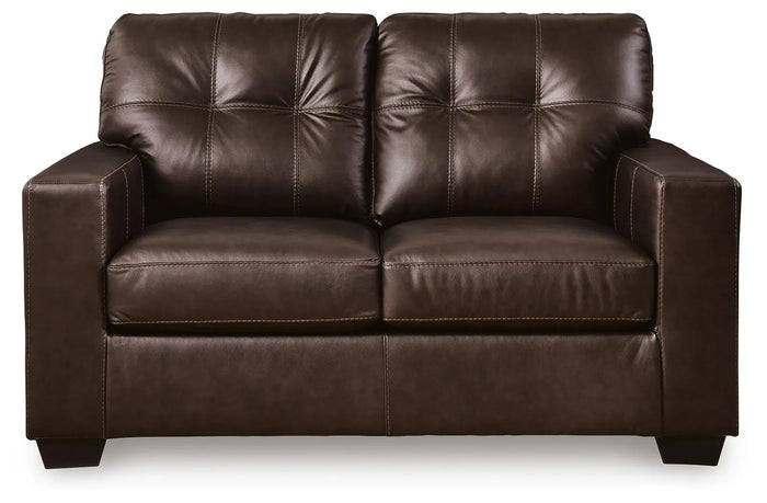 Pennington Bay Loveseat in Dark Brown