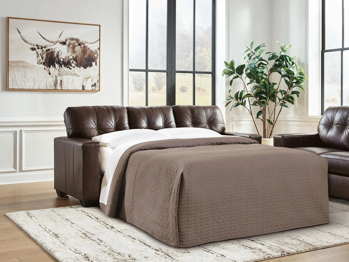 Pennington Bay Queen Sofa Sleeper in Dark Brown
