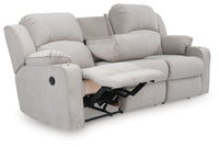 Torvex Reclining Sofa with Drop Down Table