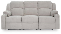 Torvex Reclining Sofa with Drop Down Table