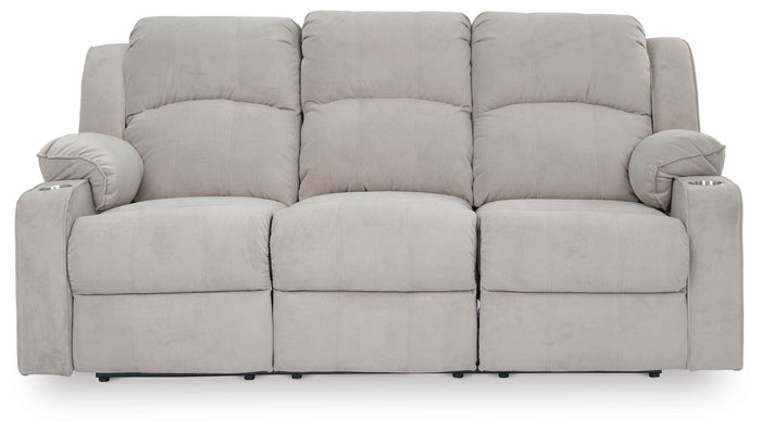 Torvex Reclining Sofa with Drop Down Table