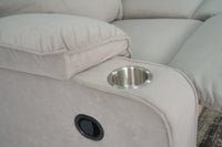 Torvex Reclining Sofa with Drop Down Table