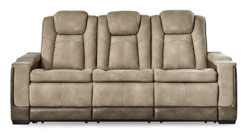 Arlen Power Reclining Sofa in Sand II