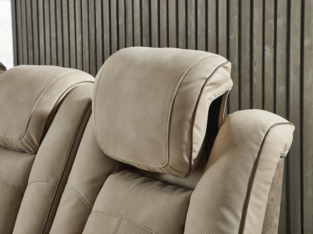 Arlen Power Reclining Sofa in Sand II
