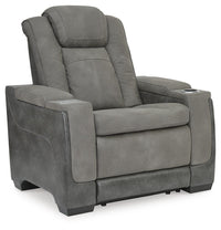 Arlen Power Recliner in Slate II
