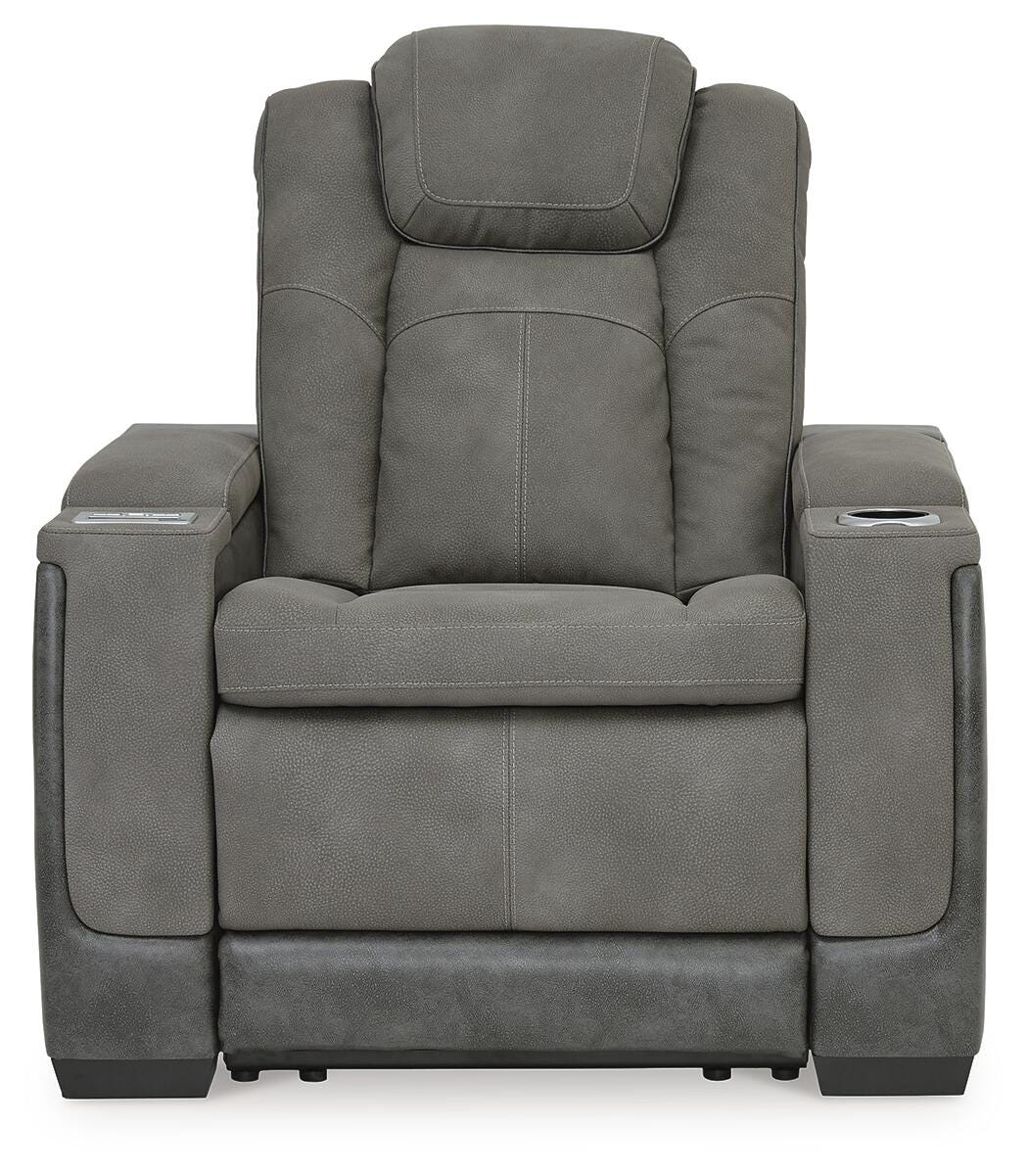 Arlen Power Recliner in Slate II