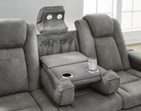 Arlen Power Reclining Sofa in Slate II