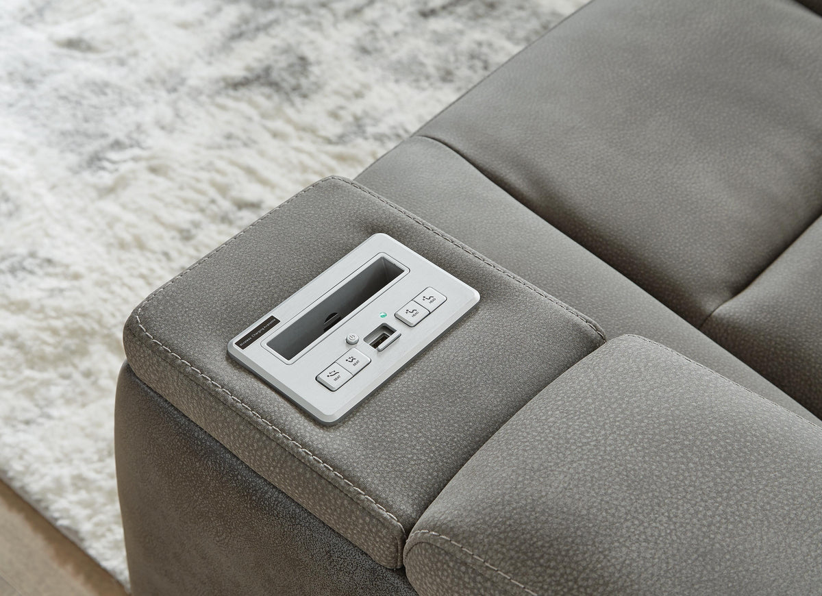 Arlen Power Recliner in Slate II