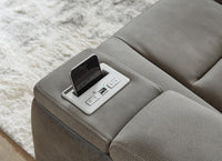 Arlen Power Reclining Sofa in Slate II
