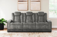 Arlen Power Reclining Sofa in Slate II