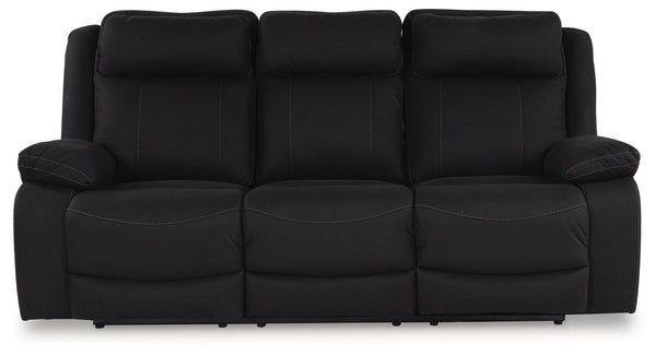 Island Falls Power Reclining Sofa with Drop Down Table