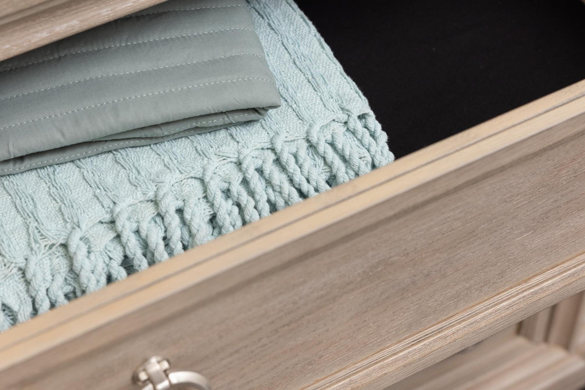 Ashfield Dresser and Mirror in Light Grayish Brown