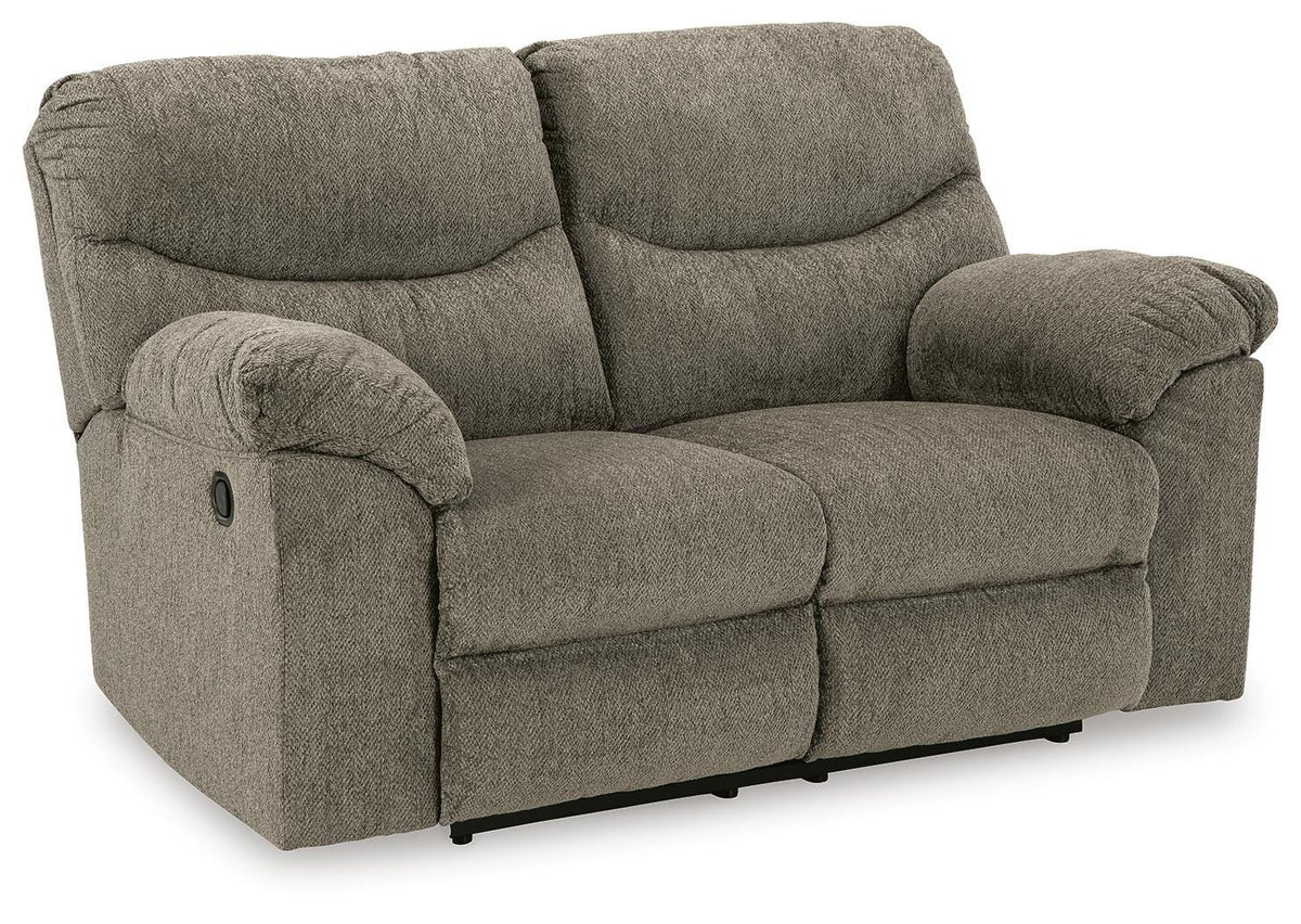Etta Reclining Sofa and Loveseat in Putty