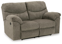 Etta Reclining Sofa and Loveseat in Putty