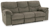 Etta Reclining Sofa and Loveseat in Putty