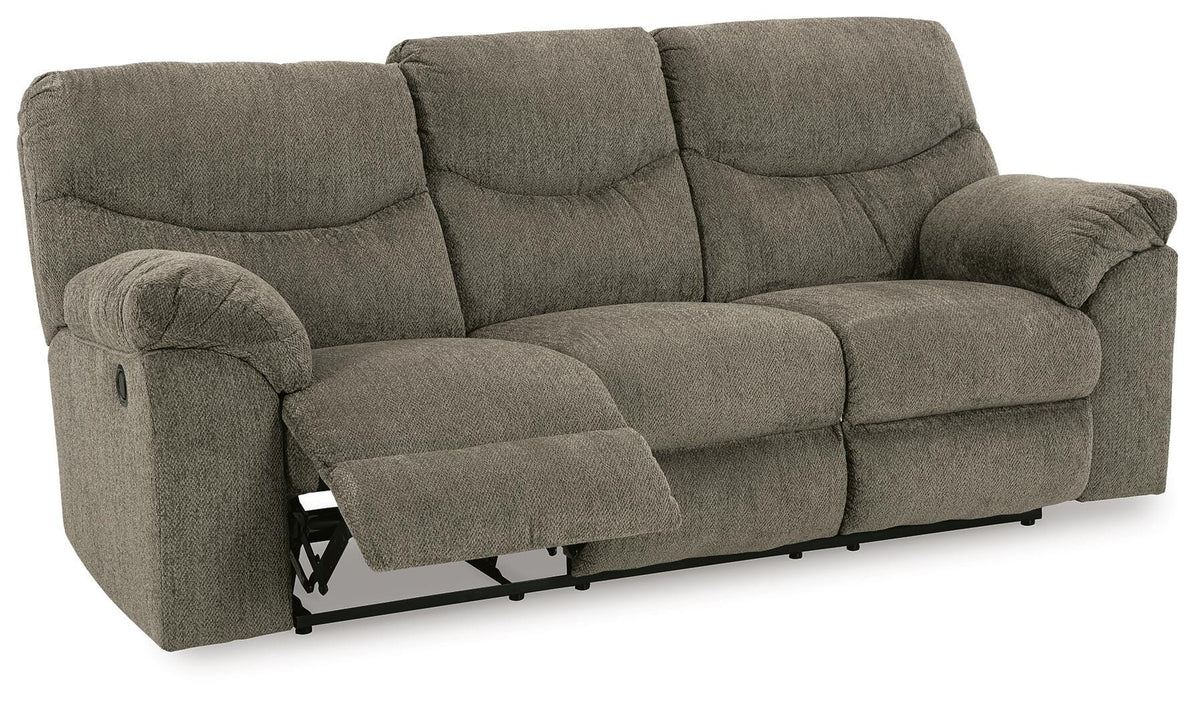 Etta Reclining Sofa and Loveseat in Putty