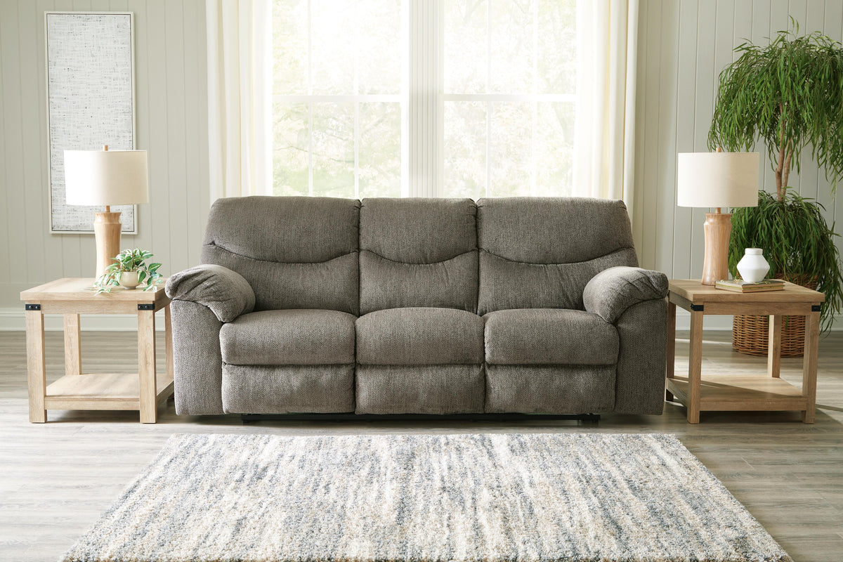 Etta Reclining Sofa and Loveseat in Putty