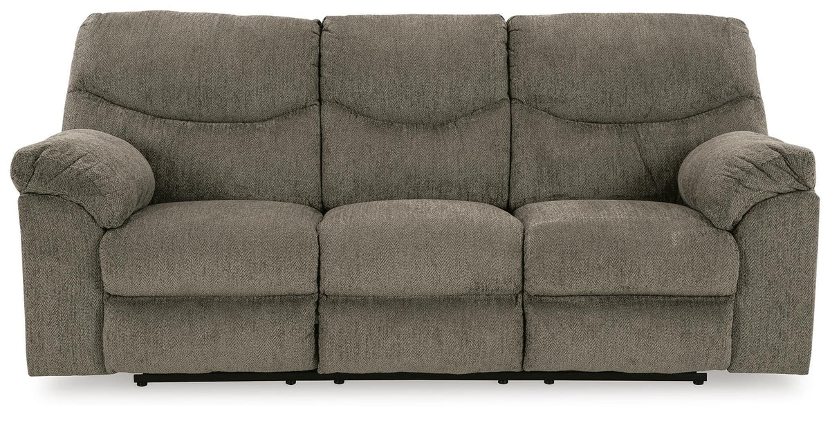 Etta Reclining Sofa and Loveseat in Putty