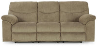 Etta Reclining Sofa with Loveseat and Recliner in Briar