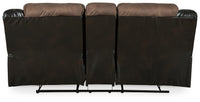 Delaney Reclining Loveseat with Console