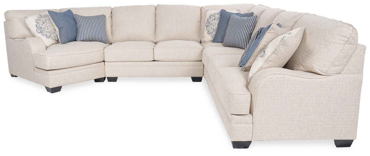 Bermagui Vale 5-Piece Sectional with Cuddler II