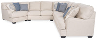 Bermagui Vale 5-Piece Sectional with Cuddler II