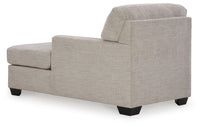 Kellan Sofa and Chaise in Pebble