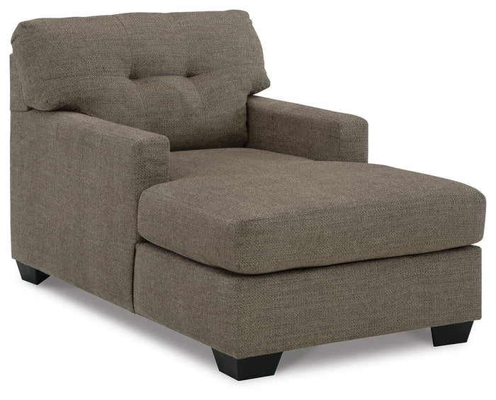Kellan Chaise in Chocolate
