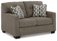 Kellan Sofa and Loveseat in Chocolate