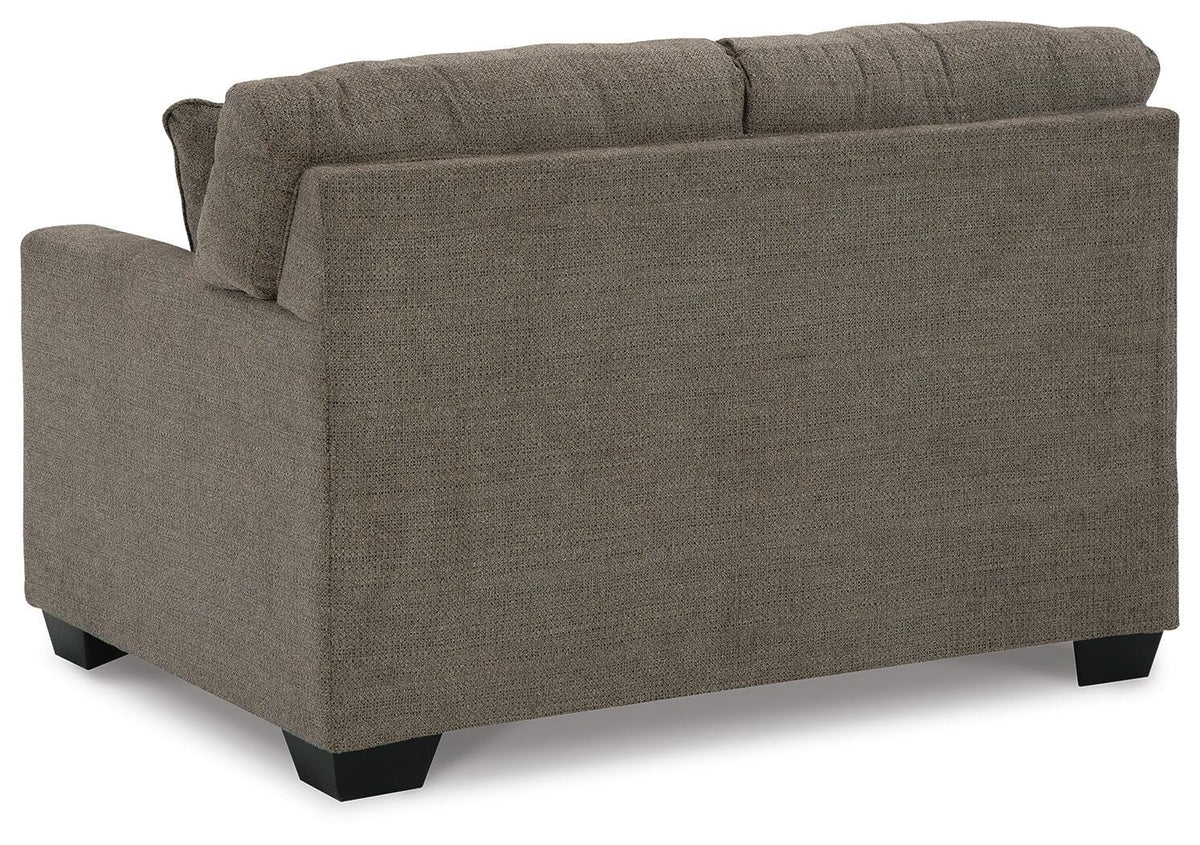 Kellan Sofa and Loveseat in Chocolate