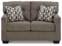 Kellan Sofa and Loveseat in Chocolate