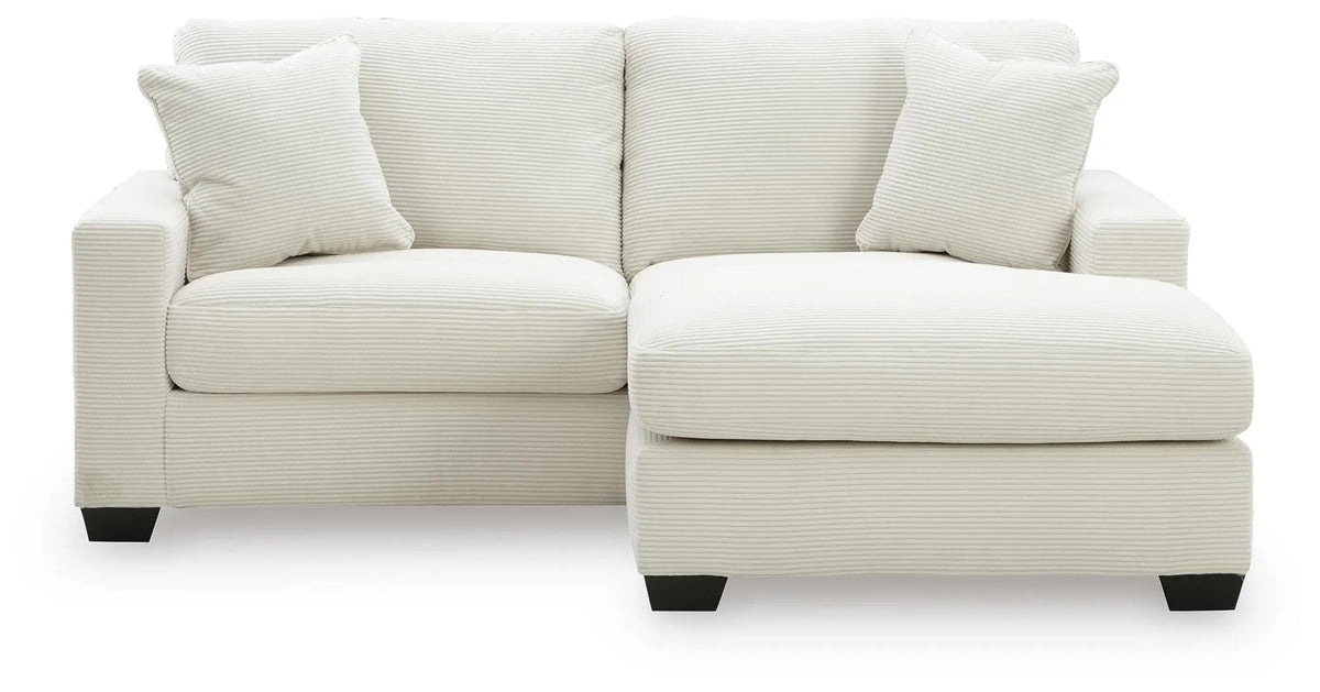 Solene Sofa Chaise in Ivory