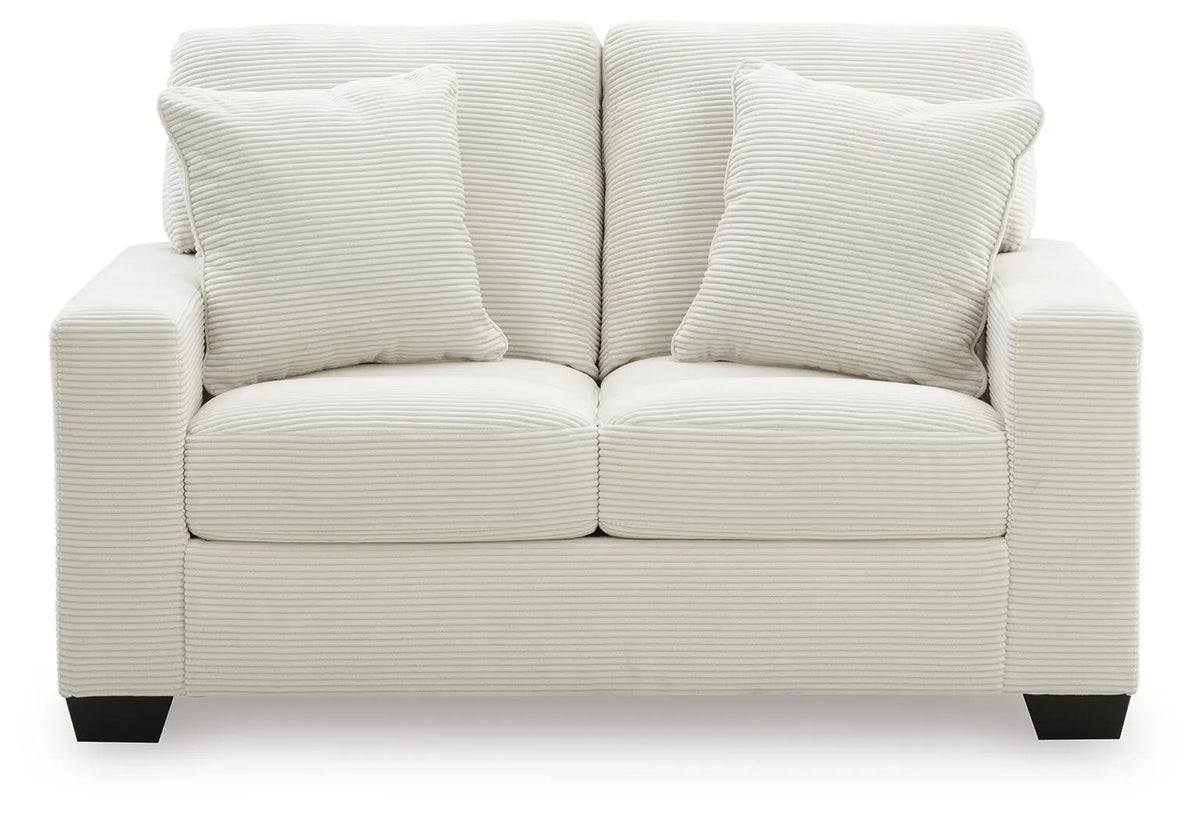 Solene Loveseat in Ivory