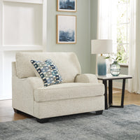 Reeve Oversized Chair and Ottoman
