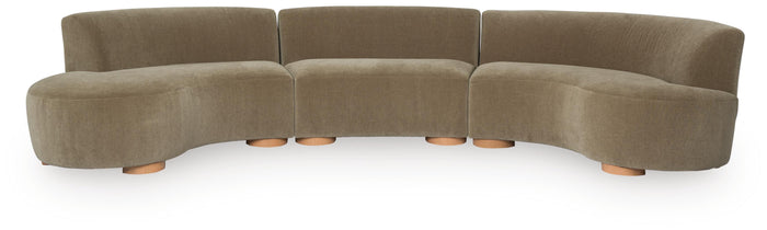 Bonnie 3-Piece Sectional with Chaise II