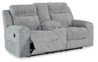 Sorel Reclining Loveseat with Console