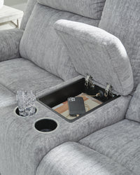 Sorel Reclining Loveseat with Console