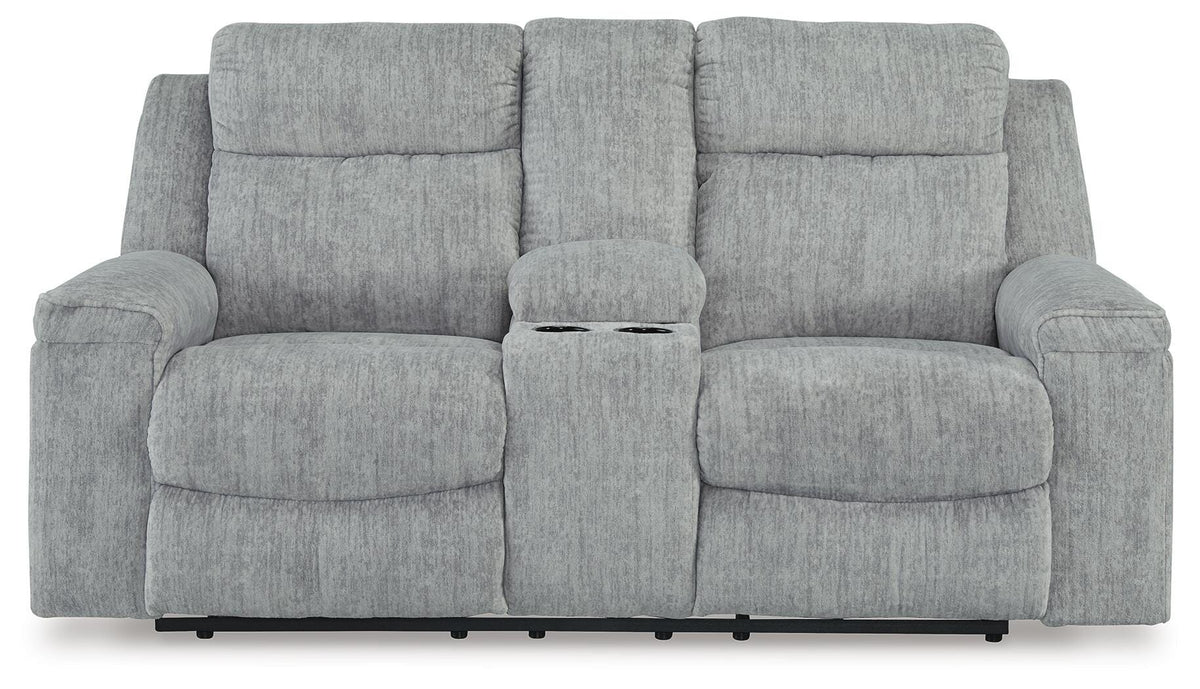 Sorel Reclining Loveseat with Console