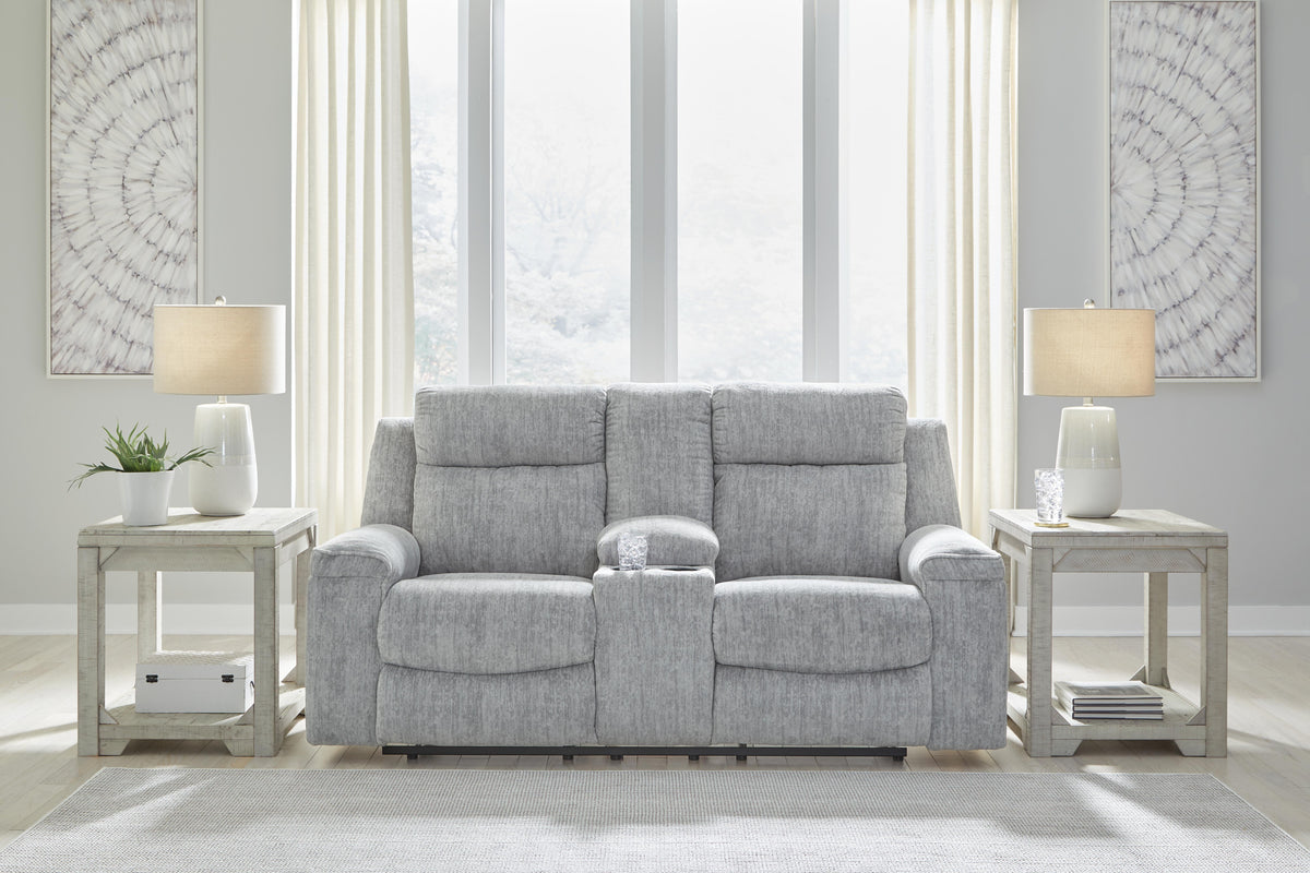 Sorel Reclining Loveseat with Console