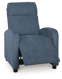 Arlo Vale High Leg Recliner in Denim
