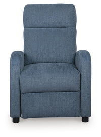 Arlo Vale High Leg Recliner in Denim