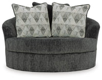 Vail Oversized Swivel Accent Chair