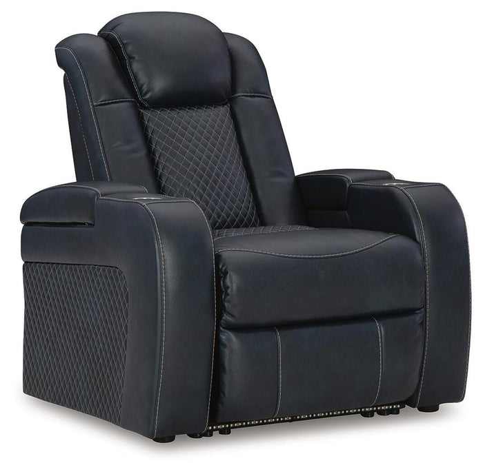 Verlaine Power Recliner in Sapphire